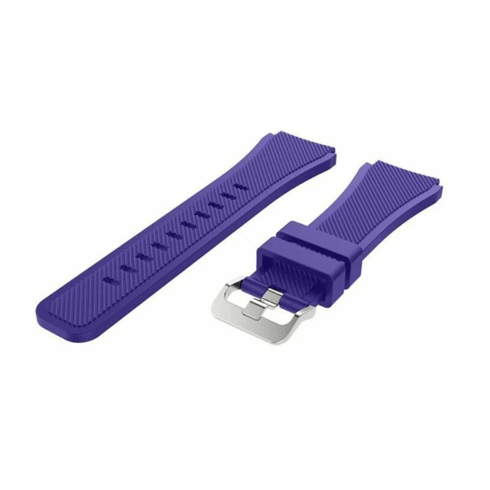 Bracelet silicone Samsung Galaxy Watch 3 45mm (violet)