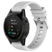Bracelet silicone glossy Garmin Instinct E - 40mm (blanc)
