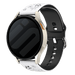 Bracelet silicone 'Fleur' Amazfit GTS 4 (blanc/noir)