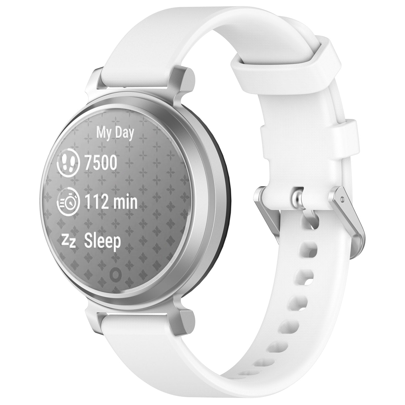 Bracelet silicone classique Garmin Lily 2 (blanc)