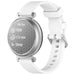 Bracelet silicone classique Pebble Round 2 - 14mm (blanc)