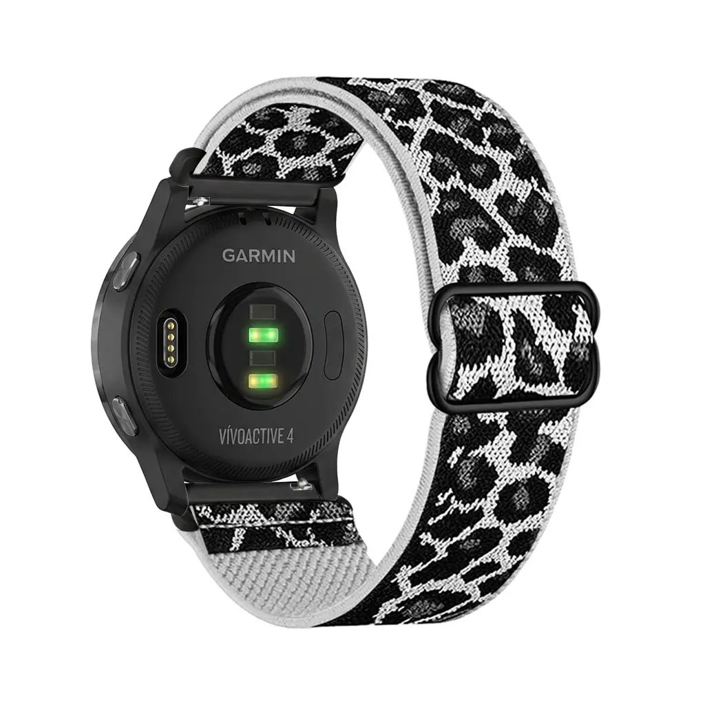 Huawei Watch GT 7 - 41mm Elastic Strap (White Leopard)