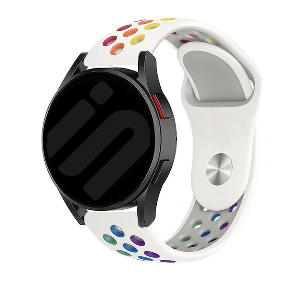 Amazfit GTS 4 Sport Strap (White/Colourful)