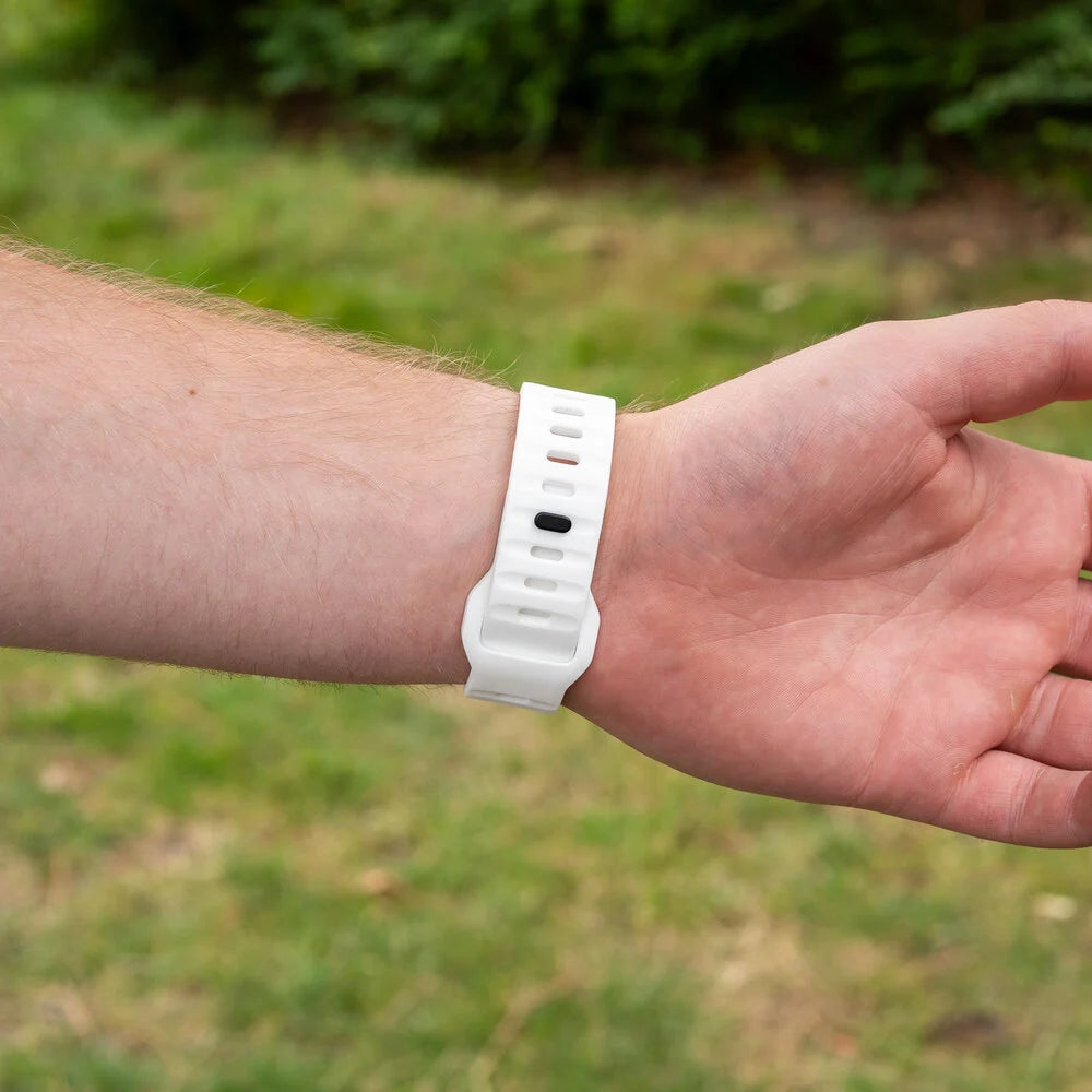 Bracelet silicone 'Outdoor' Samsung Galaxy Watch 7 - 44mm (blanc)