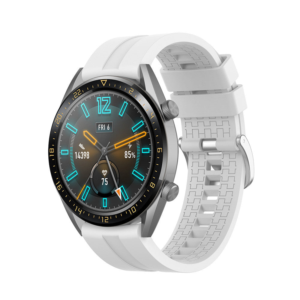 Bracelet silicone 'Extreme' Huawei Watch 5 - 46mm (blanc)