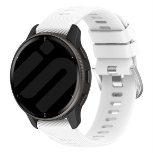 Bracelet silicone Garmin Forerunner 570 - 47mm (blanc)