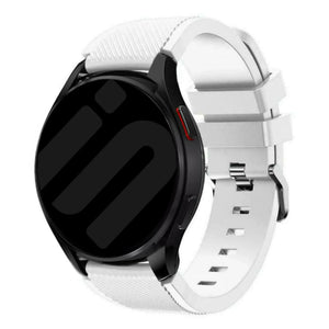 Bracelet silicone sergé Coros Apex 46mm (blanc)