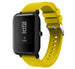 Bracelet silicone Xiaomi Amazfit Bip (jaune)