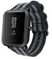 Bracelet nylon boucle Xiaomi Amazfit Bip (noir/gris)