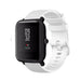 Bracelet silicone luxe Xiaomi Amazfit Bip (blanc)