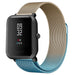 Bracelet milanais Xiaomi Amazfit Bip (bleu/or)