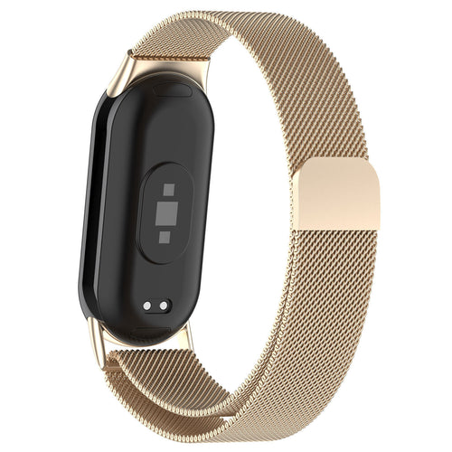 Xiaomi Smart Band 10 Milanese Strap (Champagne Gold)
