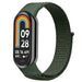Bracelet nylon Xiaomi Smart Band 8 (armée verte)