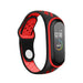 Bracelet sport Xiaomi Mi band 6 (noir/rouge)