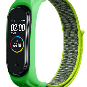 xiaomi-mi-band-6-nylon-bandje-geel-groen