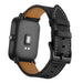 Bracelet cuir Xiaomi Mi Watch Lite bracelet (noir)