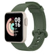 Bracelet silicone Xiaomi Mi Watch Lite (vert foncé)