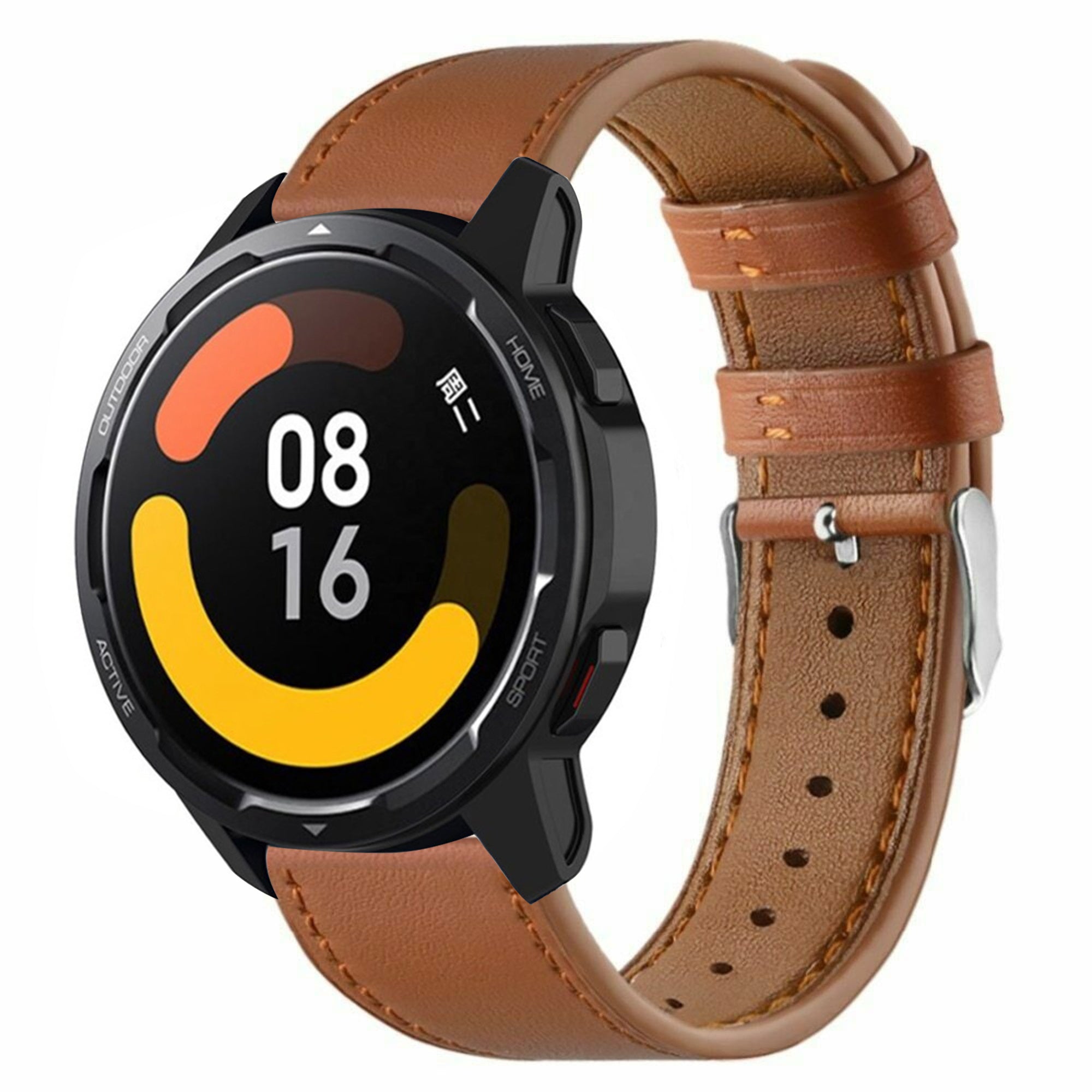 Bracelet cuir moderna Xiaomi Watch S1 (marron)
