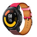 Bracelet cuir Xiaomi Watch S1 (rose/rouge marron)
