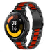 Bracelet acier Xiaomi Watch S1 (noir/rouge)