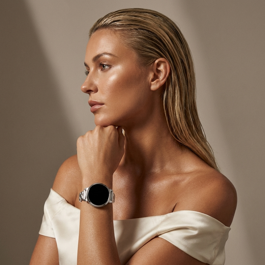 xoxo Wildhearts Bracelet acier 'hearts' Garmin Lily 2 (lumière stellaire)
