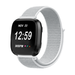 Bracelet nylon Fitbit Versa (gris clair)