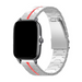 Bracelet acier fer Amazfit GTS 2 (argent/rouge)