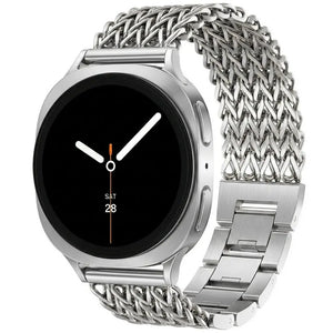 Samsung Galaxy Watch 9 - 40mm Metal Mesh Strap (Silver)