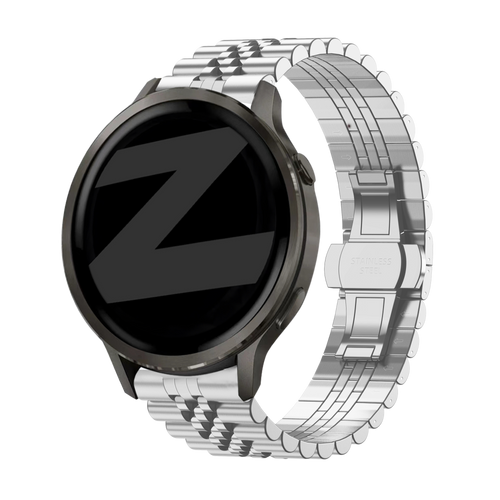 Bandz Bracelet acier 'Jubilee' Garmin Approach S42 (argent)