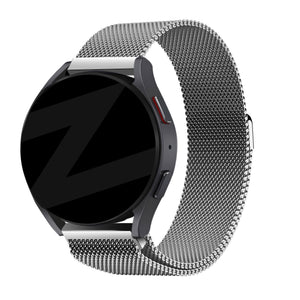 Bandz Garmin Approach S42 Milanese Loop Strap (Silver)
