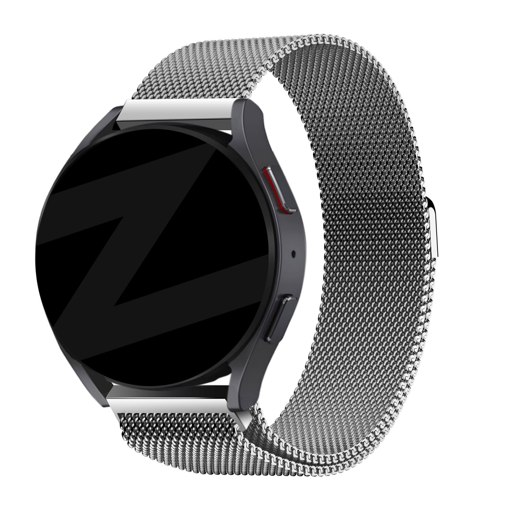 Bandz Garmin Venu 4 - 45mm Milanese Loop Strap (Silver)