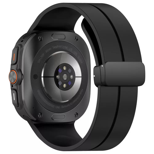 Bracelet sport avec D-buckle Samsung Galaxy Watch Ultra (noir)