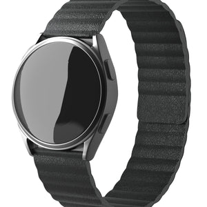 Bracelet cuir Loop Amazfit Bip 5 (noir)