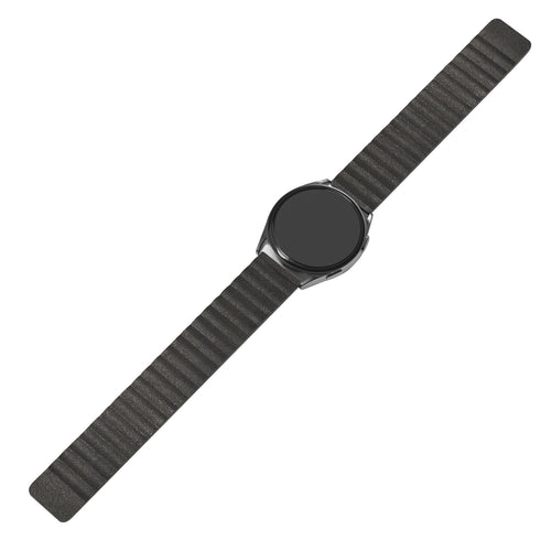 Bracelet cuir Loop Amazfit Bip 5 (noir)