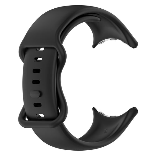 Bracelet silicone classique Google Pixel Watch 4 - 45mm (noir)