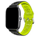 Amazfit GTS 3 Silicone Strap Patterned (Black/Green)