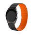 Bracelet silicone magnétique Coros Pace 4 (noir/orange)
