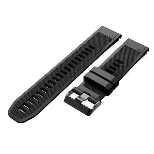 Bracelet silicone Garmin Tactix 8 - 47mm (noir)