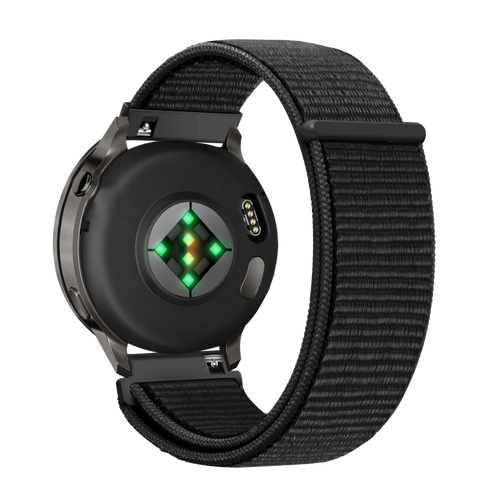 Bandz Bracelet nylon Loop Garmin Vivomove 3s (noir)