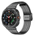 Bracelet acier luxe Samsung Galaxy Watch Ultra (noir)