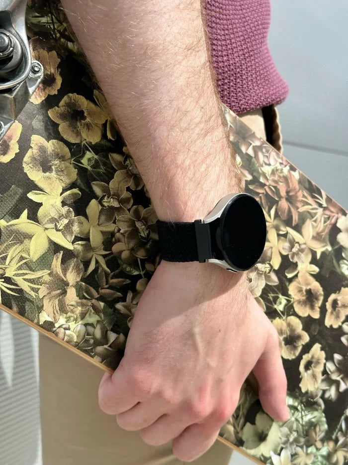 Bracelet tressé réglable Withings Steel HR - 40mm (noir)